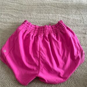 Lululemon Hotty Hot Shorts in Hot Pink (I think Sonic Pink)